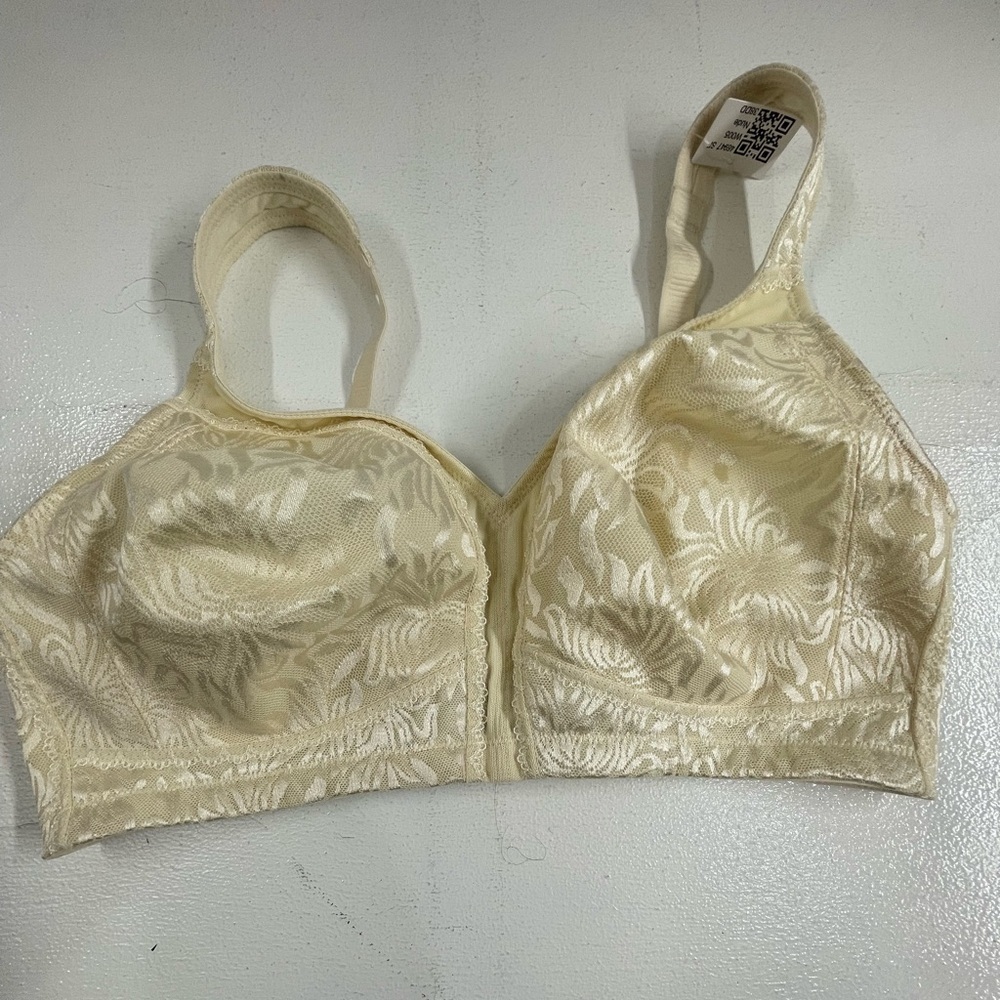 Cream Lace Bra